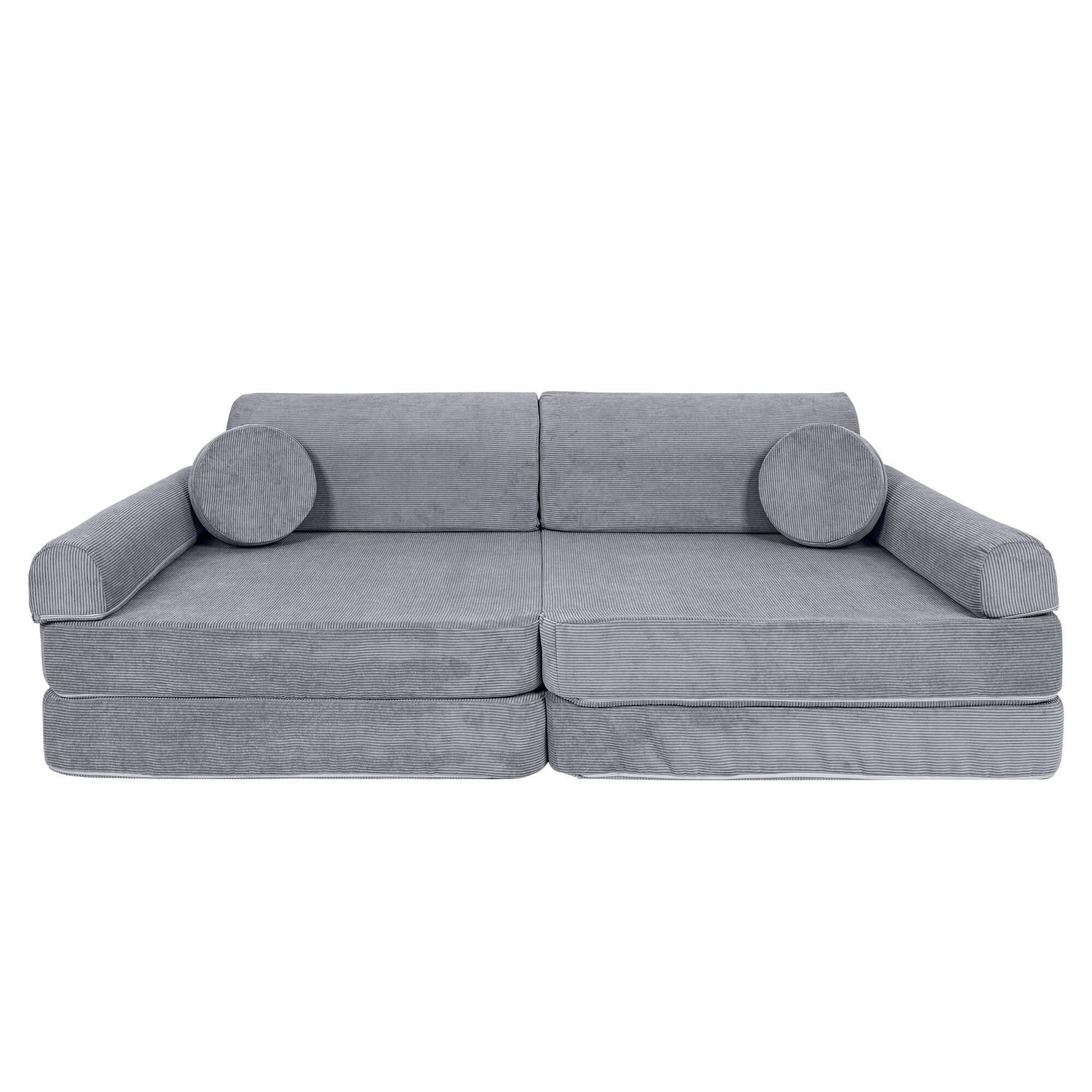 MeowBaby Slimcord Kids Play Sofa - Modular Play Couch | 10 Pieces