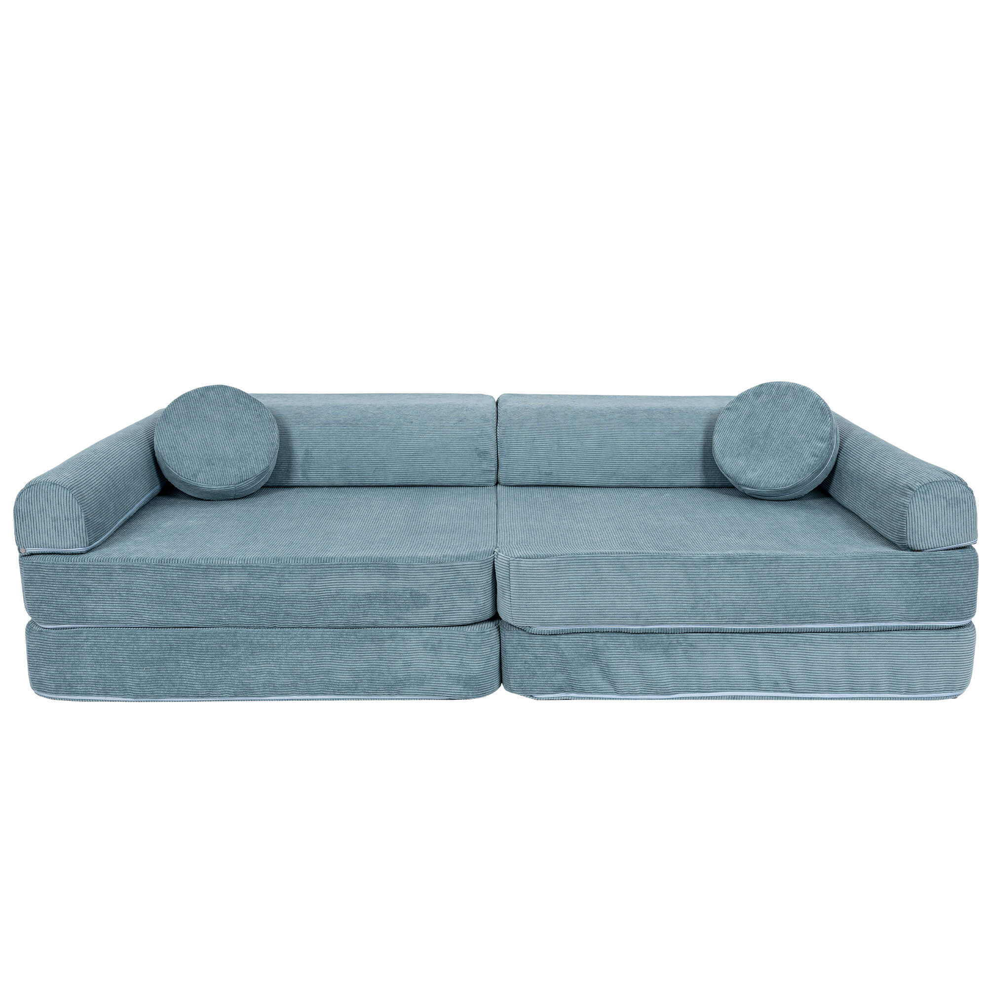MeowBaby Slimcord Kids Play Sofa - Modular Play Couch | 10 Pieces