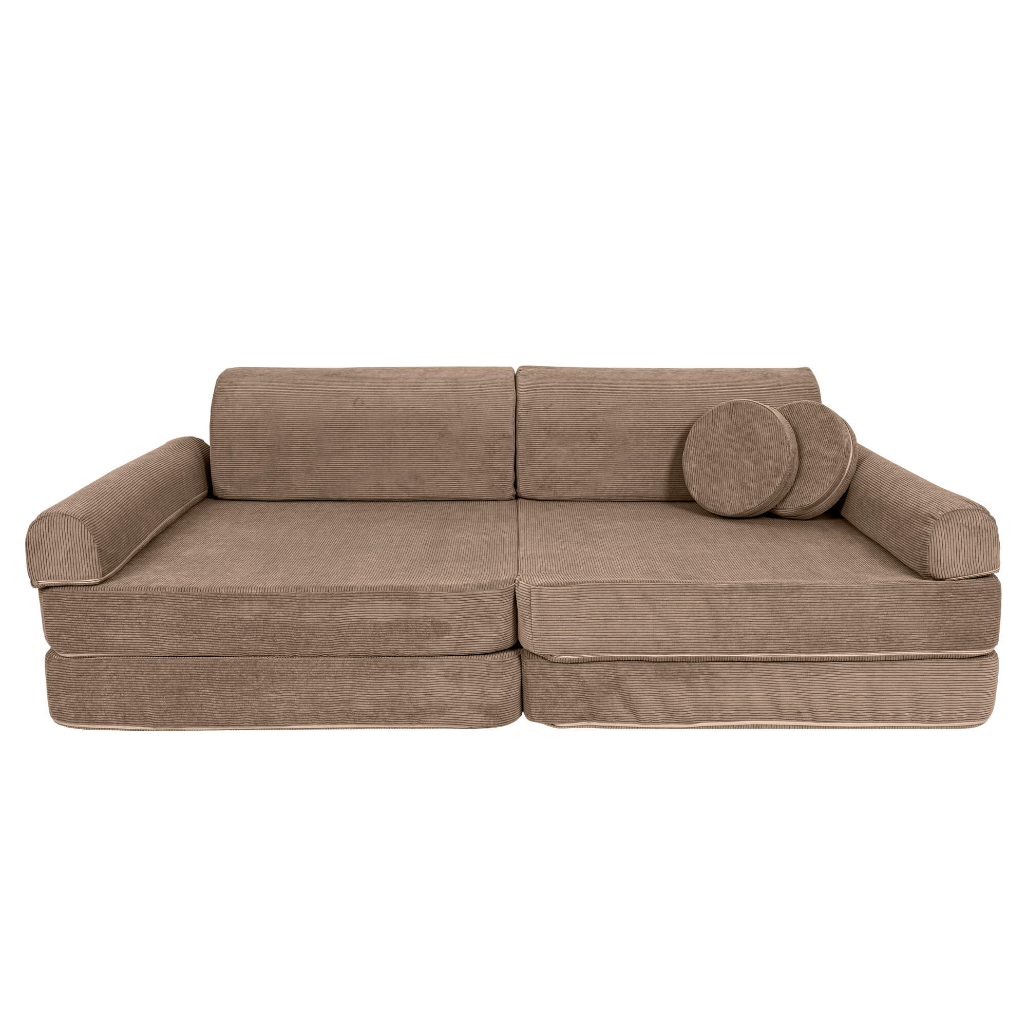 MeowBaby Slimcord Kids Play Sofa - Modular Play Couch | 10 Pieces