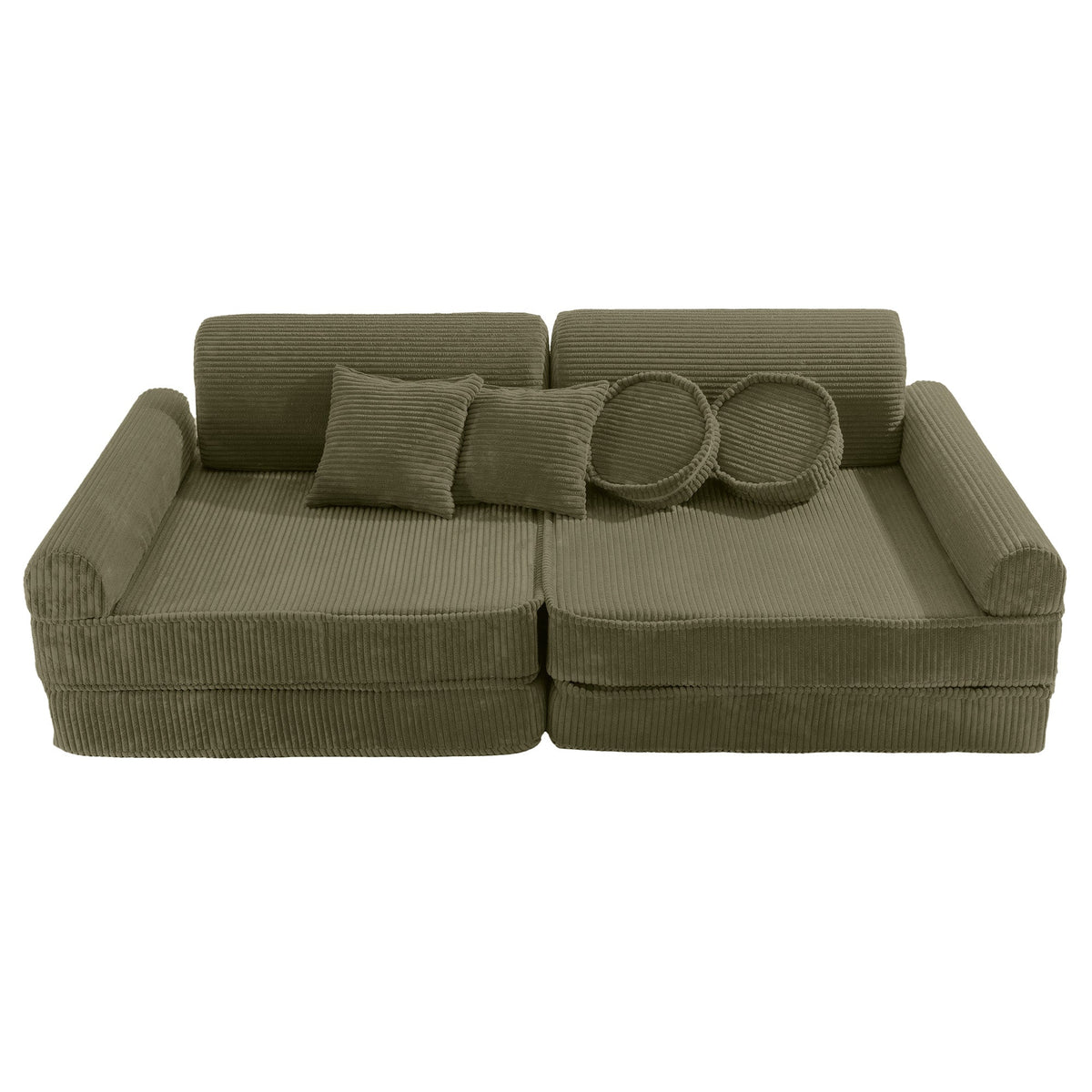 Aesthetic Kids Play Sofa PREMIUM | Modular Play Couch | Corduroy
