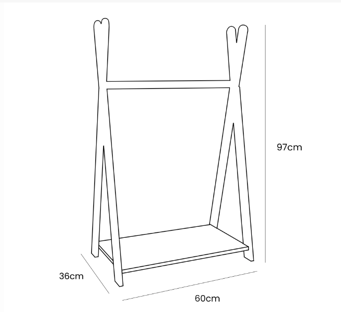 MeowBaby® Hanger for Kids - Hanger For Kids Bedroom