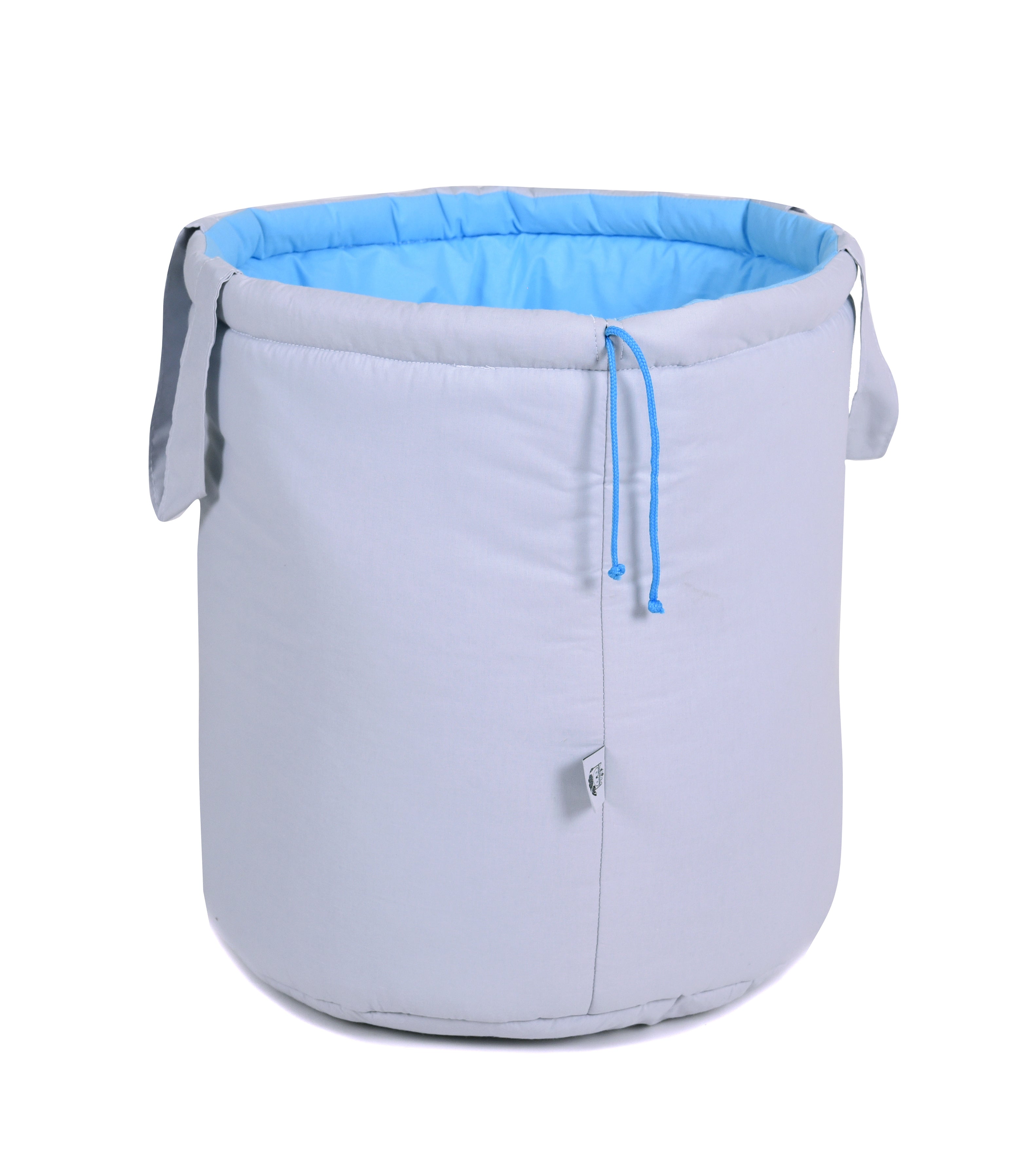 Kids Teepee - Light Grey & Blue Palace