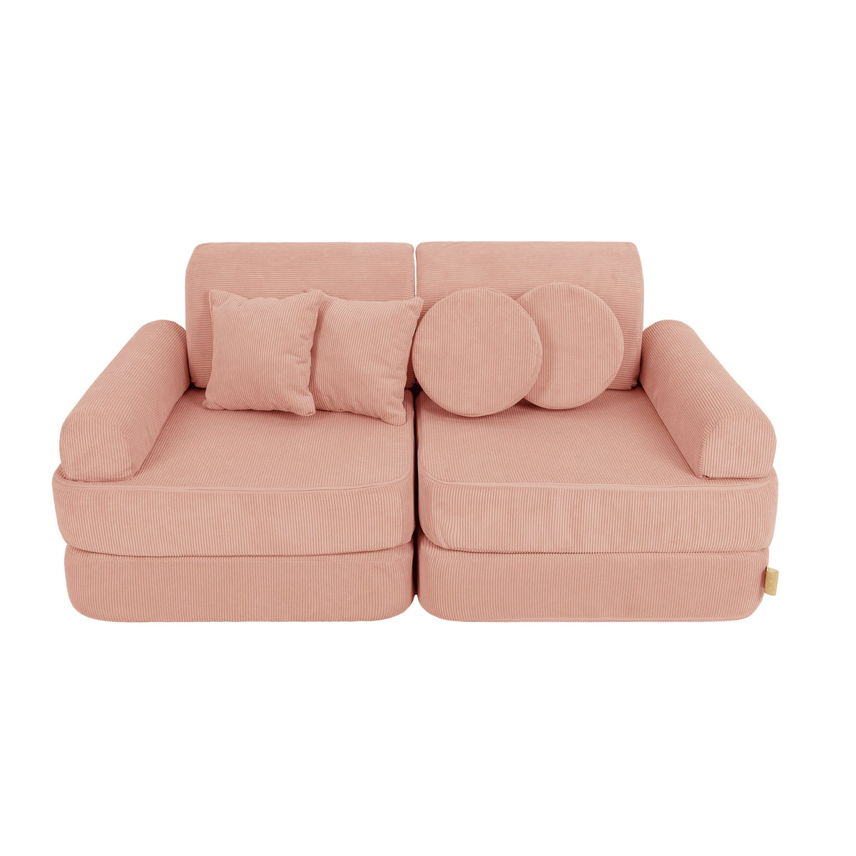 play couch | play sofa | MeowBaby Slimcord Kids Play Sofa | Modular Play Sofa Bed | brick play sofa for kids | play couch | childrens play sofa |