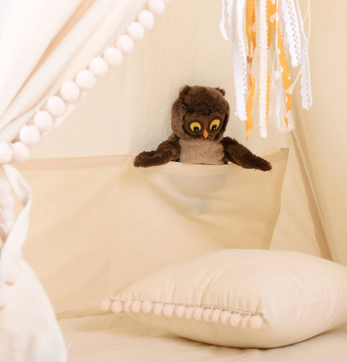 Cream Teepee Tent | Teepee Cream | Kids Teepee | Teepee Tent for Kids | Teepee Tent for Babies and Toddlers | Cream Tent | Kids Teepee Tent | Teepee Tent for Boys & Girls |