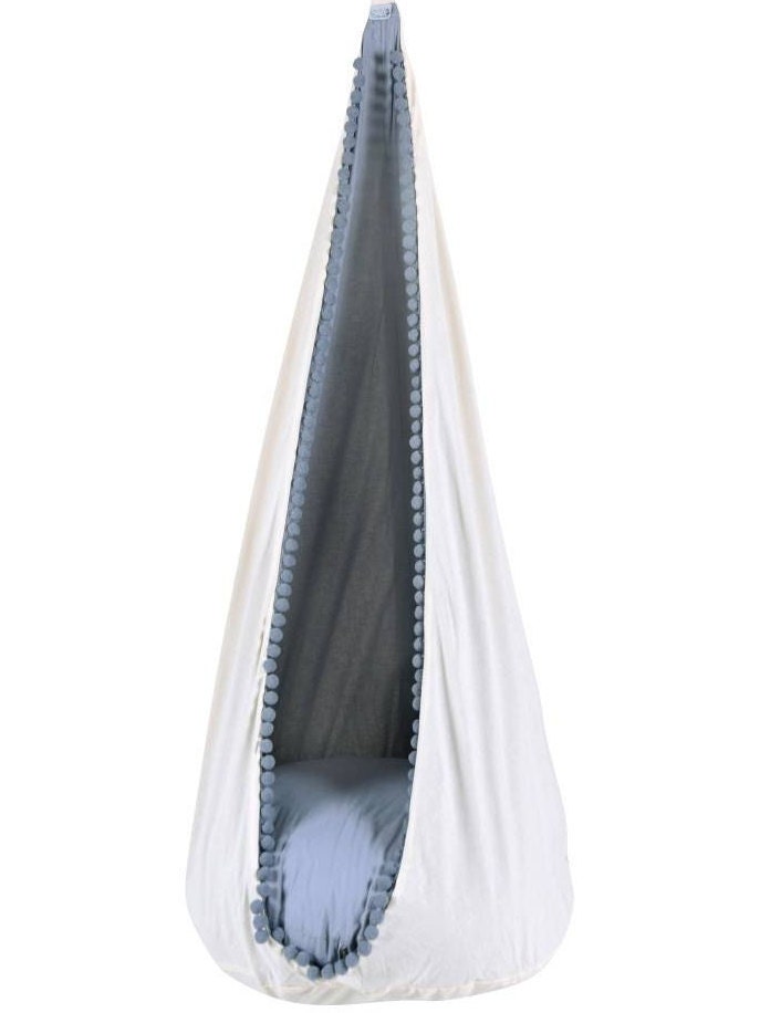 Kids Cocoon Swing - Cream & Grey