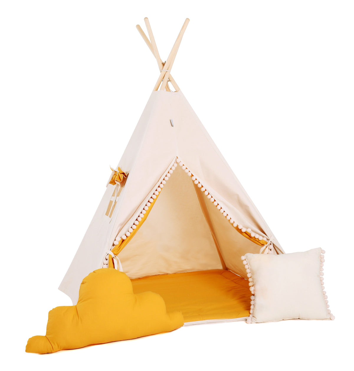 Mustard Teepee Tent | Teepee Mustard | Kids Teepee | Teepee Tent for Kids | Teepee Tent for Babies & Toddlers | Mustard Tent | Kids Teepee Tent | Teepee Tent for Boys & Girls |