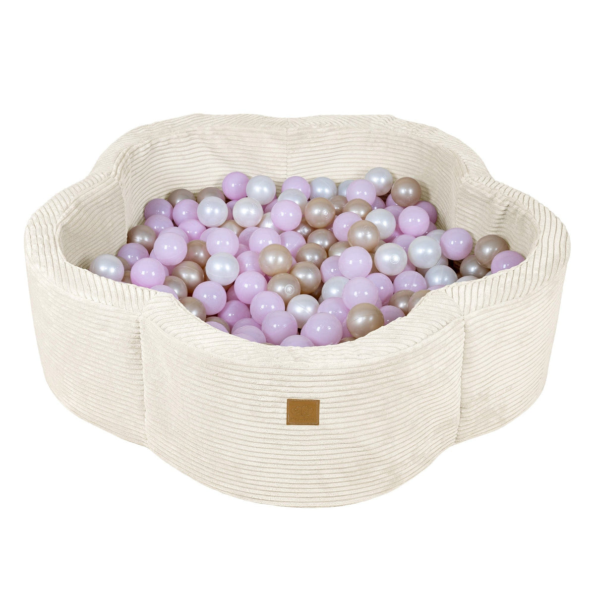 Ball Pit for Children | Ball Pit for Kids | MeowBaby Aesthetic Vanilla Flower Ball Pit | Ball Pit Balls to Choose |