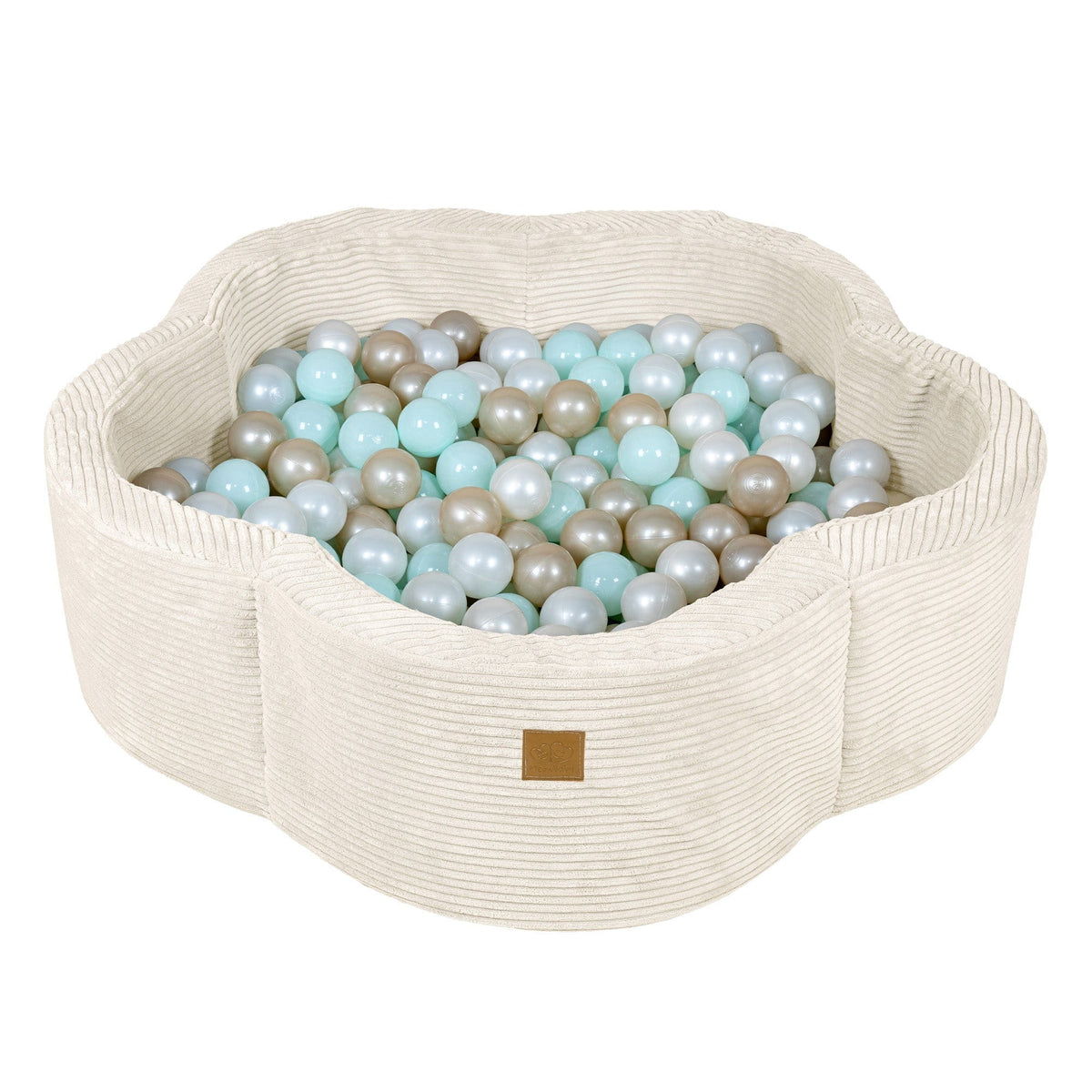 Ball Pit for Children | Ball Pit for Kids | MeowBaby Aesthetic Vanilla Flower Ball Pit | Ball Pit Balls to Choose |