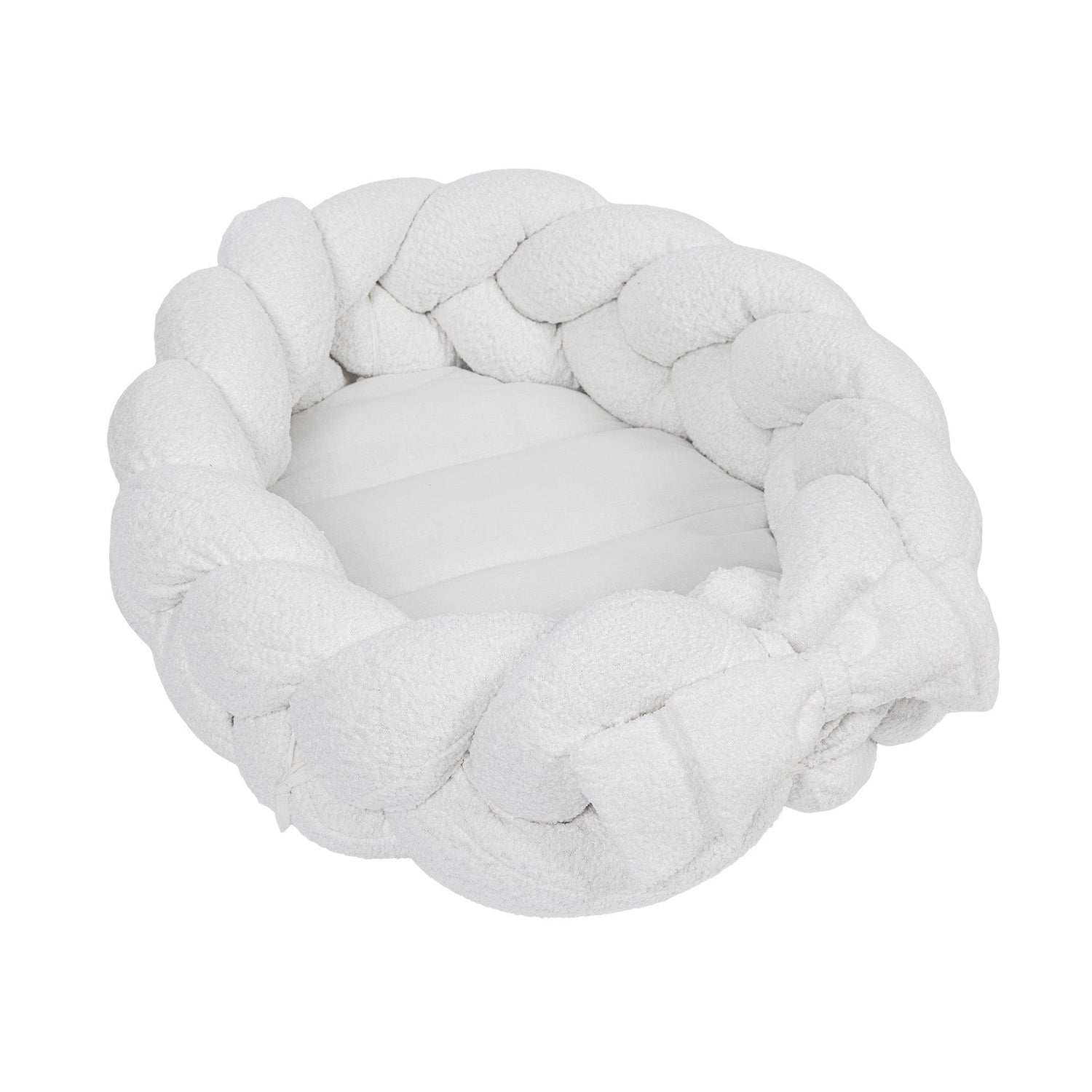 Meowbaby Baby Nest with Protective Braid – Play Mat | Boucle