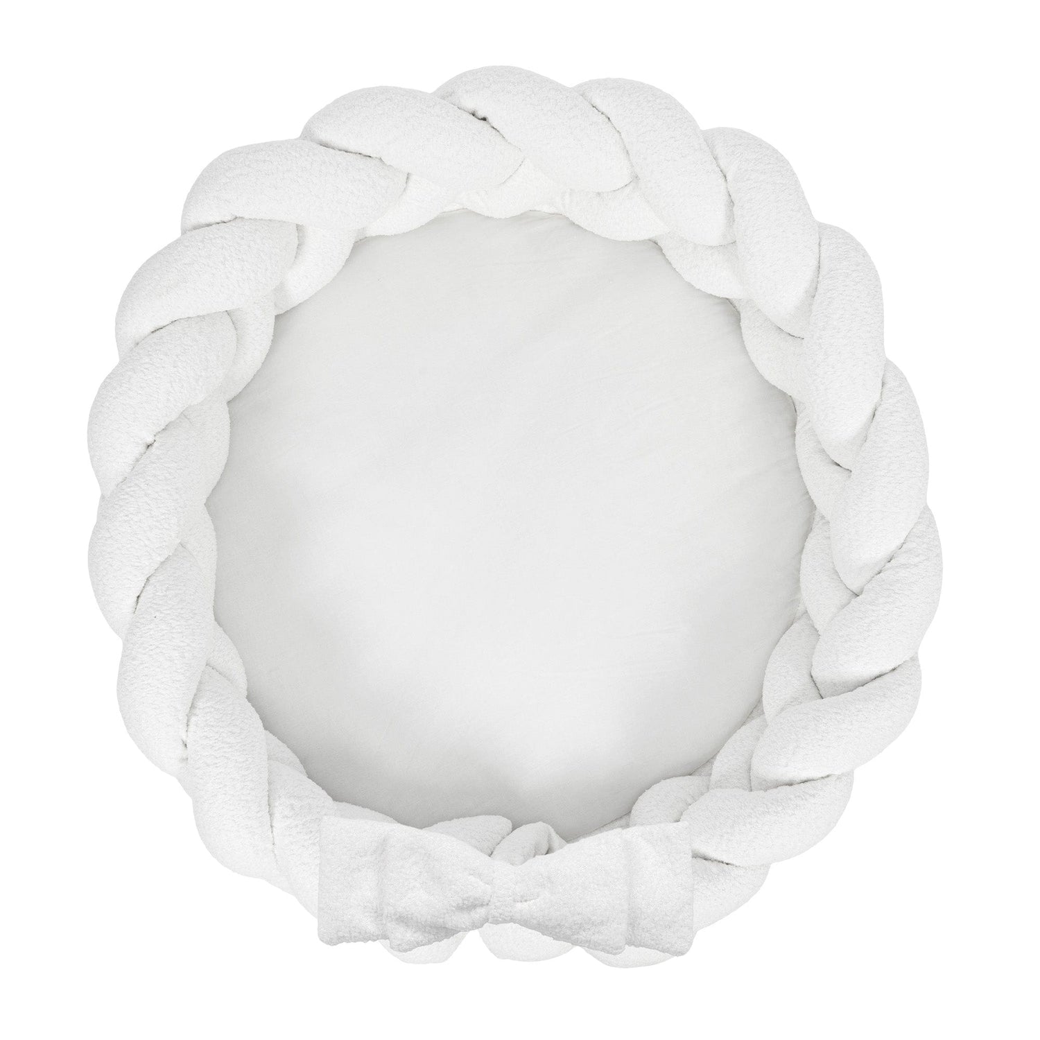 Meowbaby Baby Nest with Protective Braid – Play Mat | Boucle