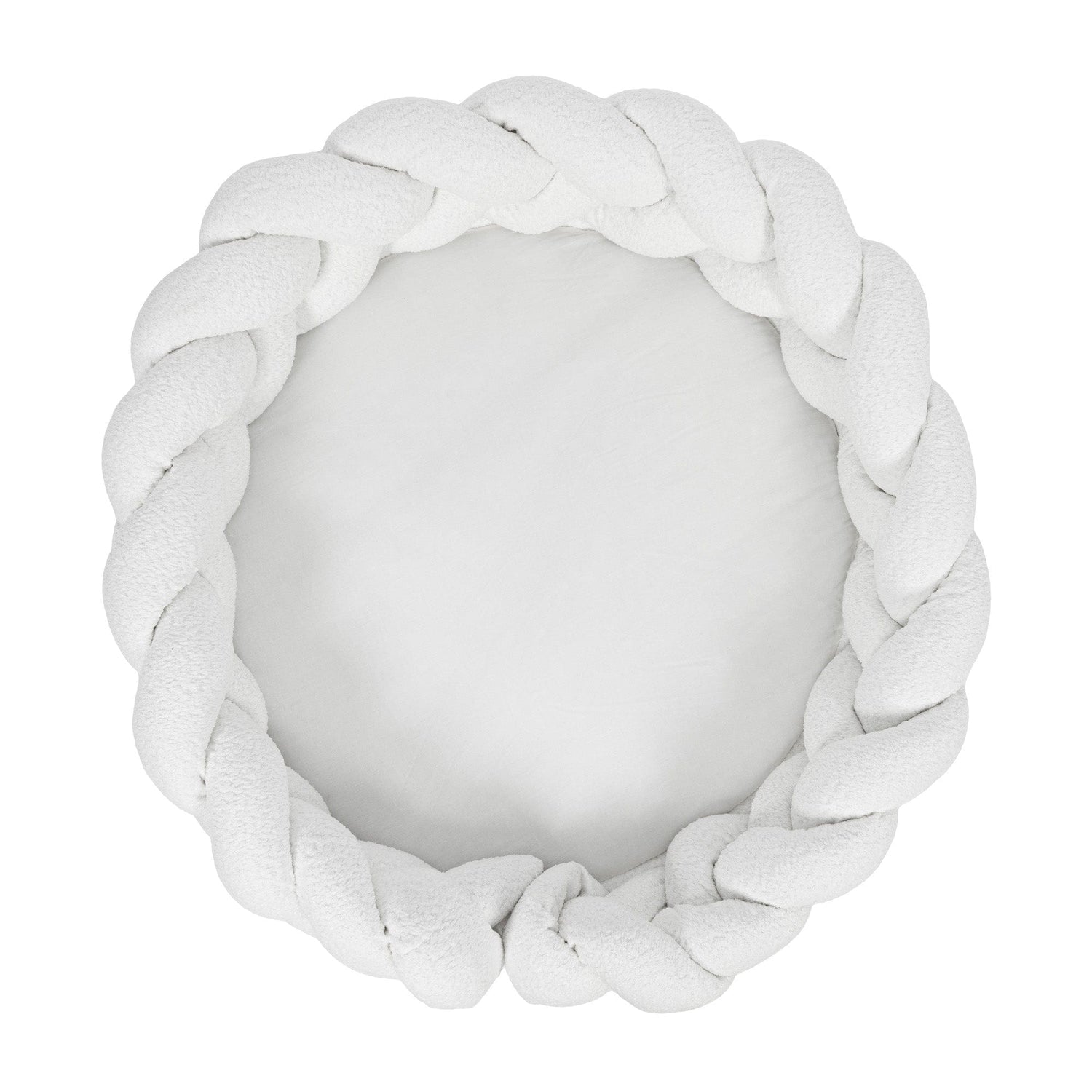 Meowbaby Baby Nest with Protective Braid – Play Mat | Boucle