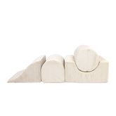 MeowBaby Aesthetic Kids Foam Climbing Blocks - Baby Soft Play Set | 5 Elements