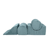 MeowBaby Aesthetic Kids Foam Climbing Blocks - Baby Soft Play Set | 5 Elements