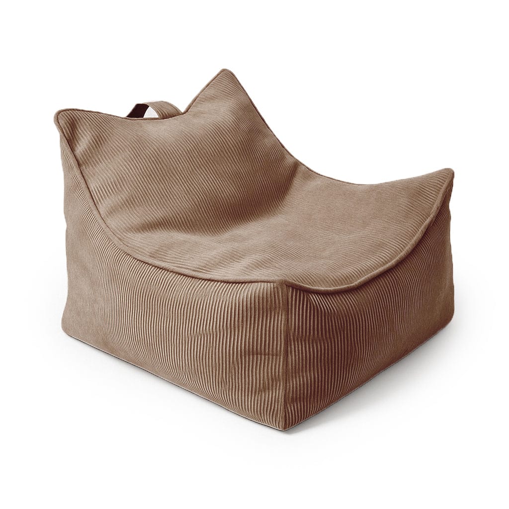 Bean Bag for Kids | Meowbaby Sako Bag | Slimcord bean bag for kids | Meowbaby bean bag | kids bean bag | brown bean bag for children |
