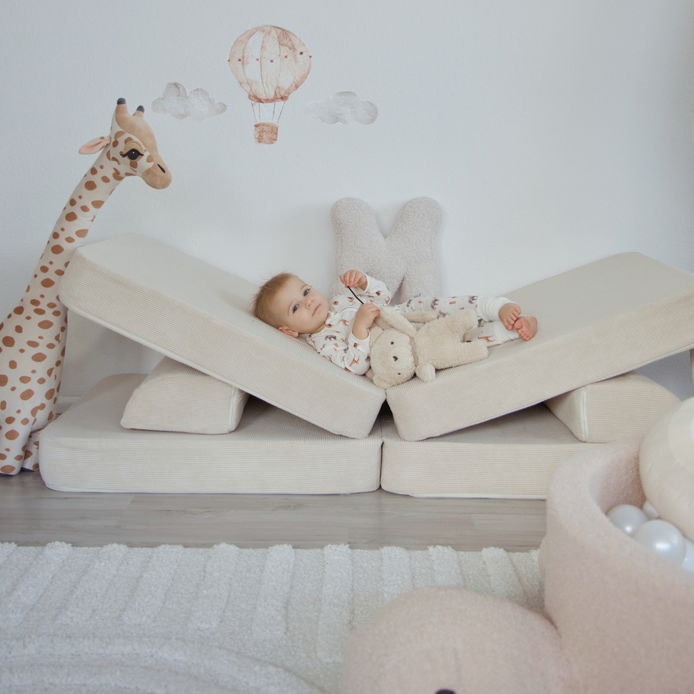 Kids Play Sofa PREMIUM | Modular Play Couch Bed | Slimcord