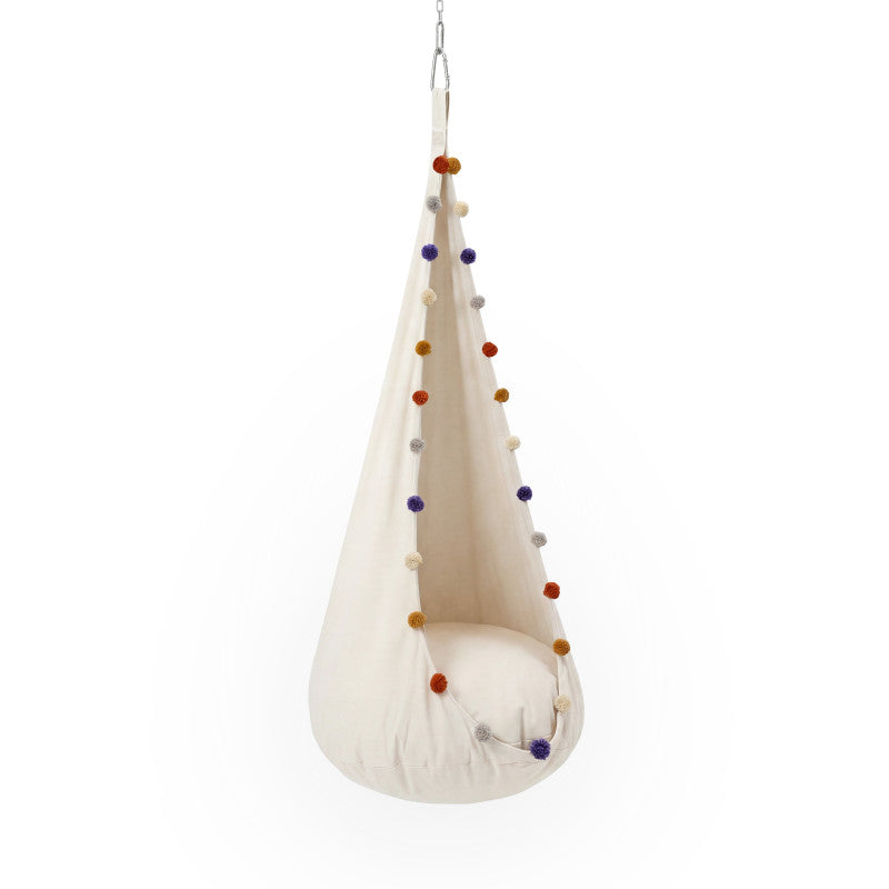 Kids Cocoon Swing - Happy PomPoms