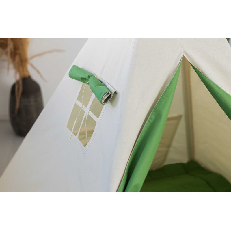 Green Teepee Tent | Teepee Green | Kids Teepee | Teepee Tent for Kids | Teepee Tent for Babies and Toddlers | Green Tent | Kids Teepee Tent | Teepee Tent for Boys & Girls |