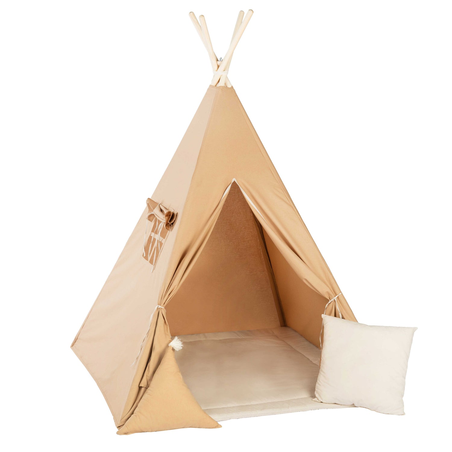 Kids Tipi Tent - Caramel Sweetness