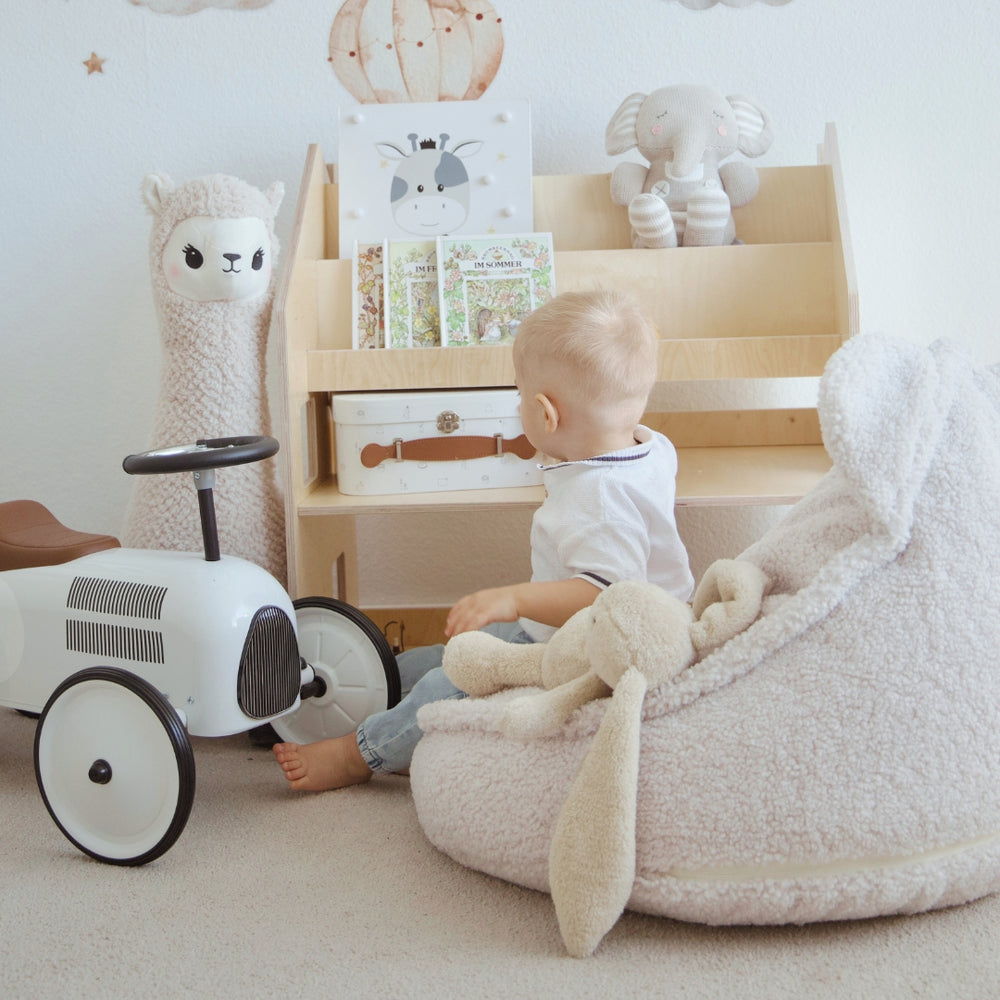 MeowBaby Kids Bean Bag Seat - Sako Bag Teddy | BEARLY