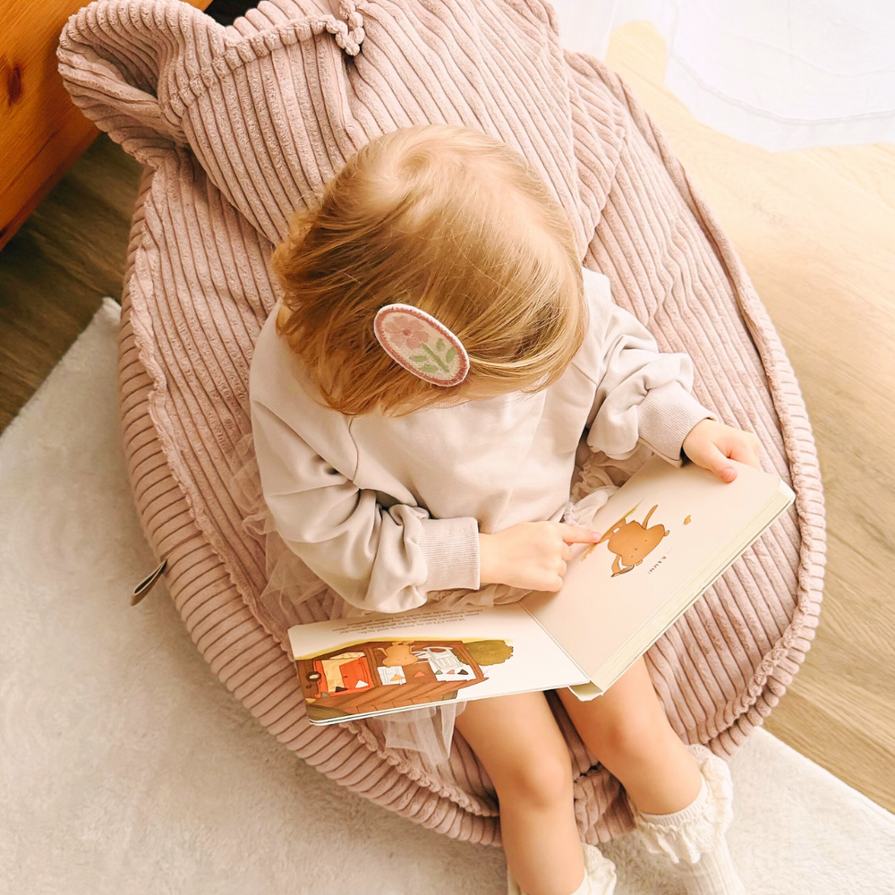 MeowBaby® Aesthetic Sako Bag Teddy - Bean Bag for Kids
