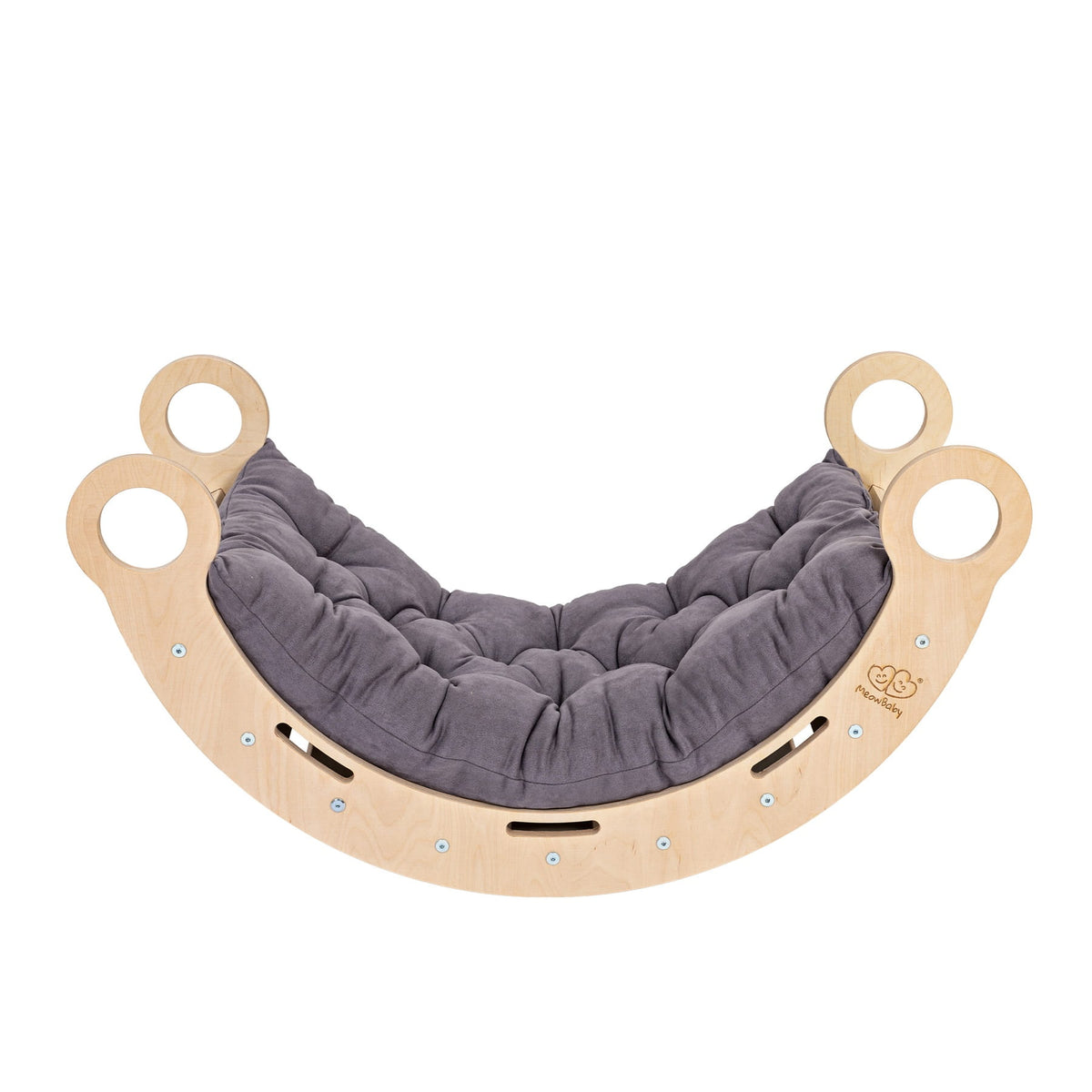 Rocker Natural - Wooden Toddler Indoor Climbing Frame for Kids