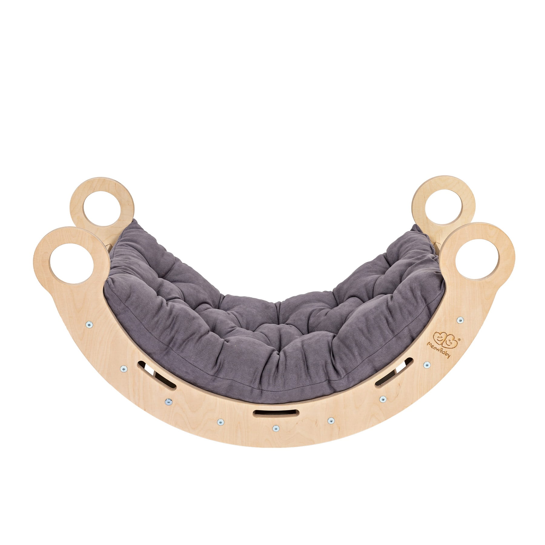 Rocker Natural - Wooden Toddler Indoor Climbing Frame for Kids