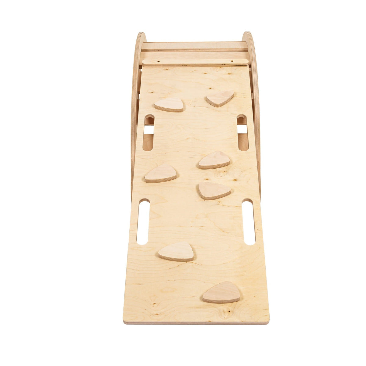 Rocker Natural - Wooden Toddler Indoor Climbing Frame for Kids