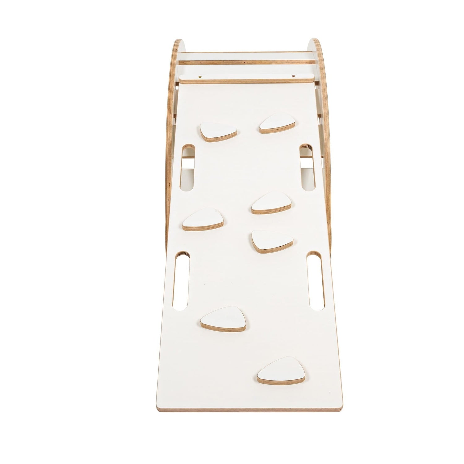 Rocker White - Wooden Toddler Indoor Climbing Frame for Kids