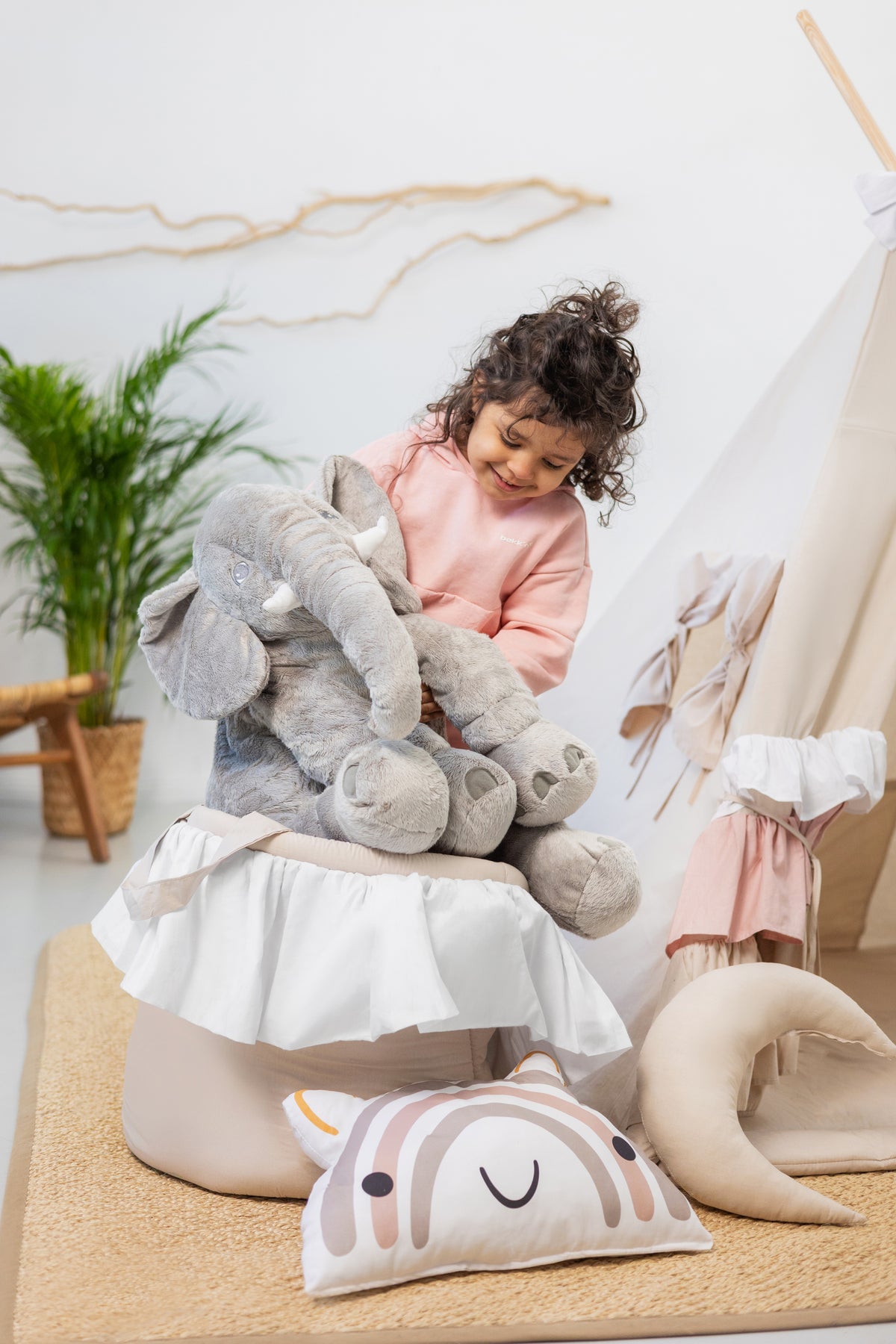 Kids Teepee Tent - Cute Frills