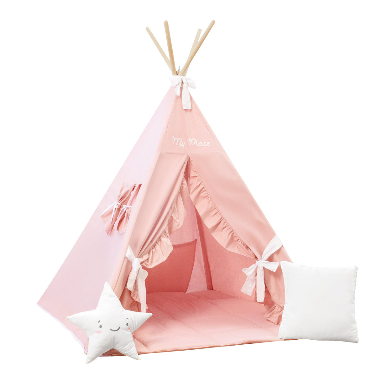 Pink Teepee Tent | Kids Teepee | Teepee Tent for Kids | Kids Teepee Tent |  Teepee Pink | Baby Teepee | Teepees for Girls |  Pink Tent | 