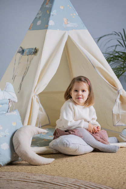 Kids Teepee - Adventurous Sky