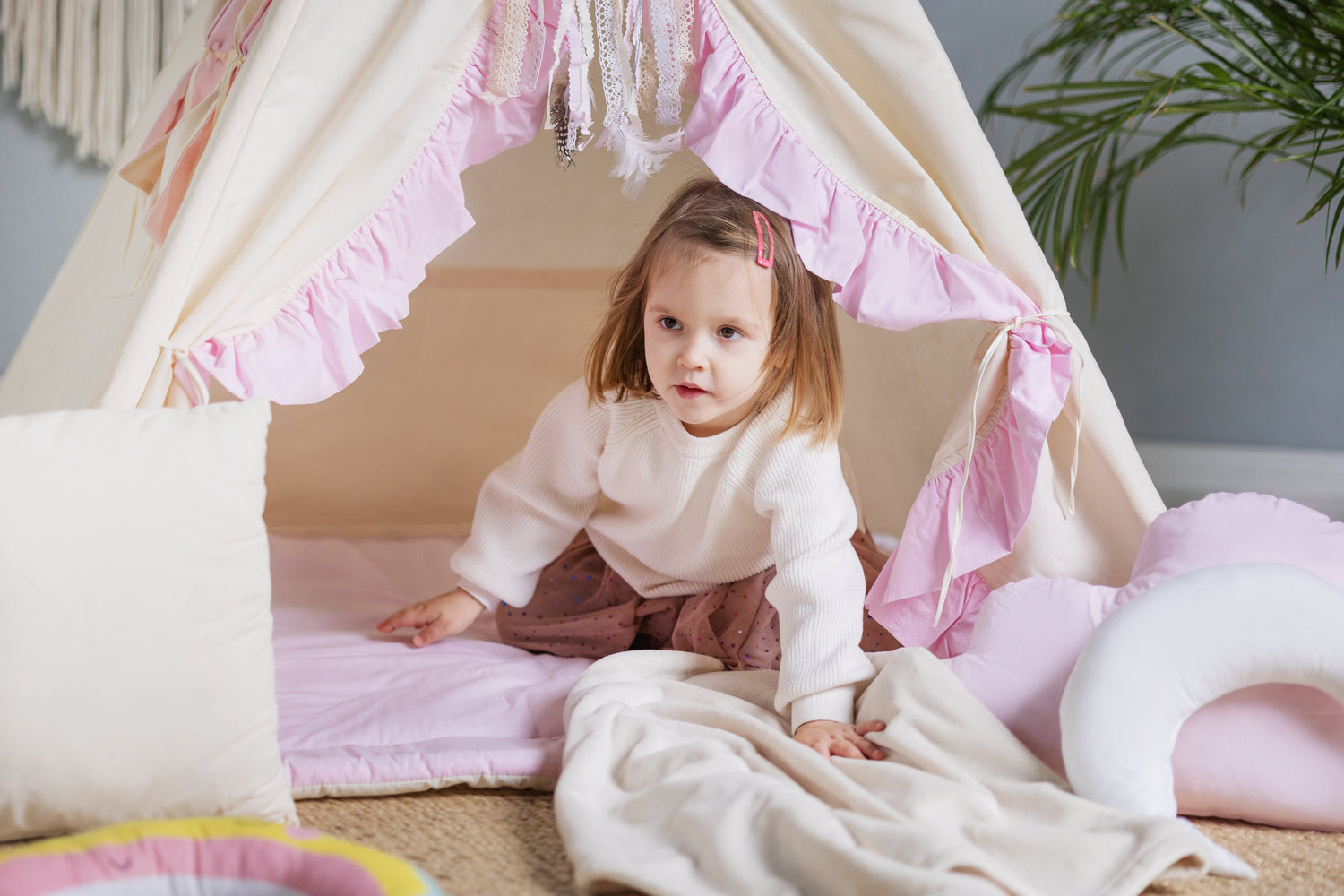 Kids Tipi Tent - Sweet Paradise