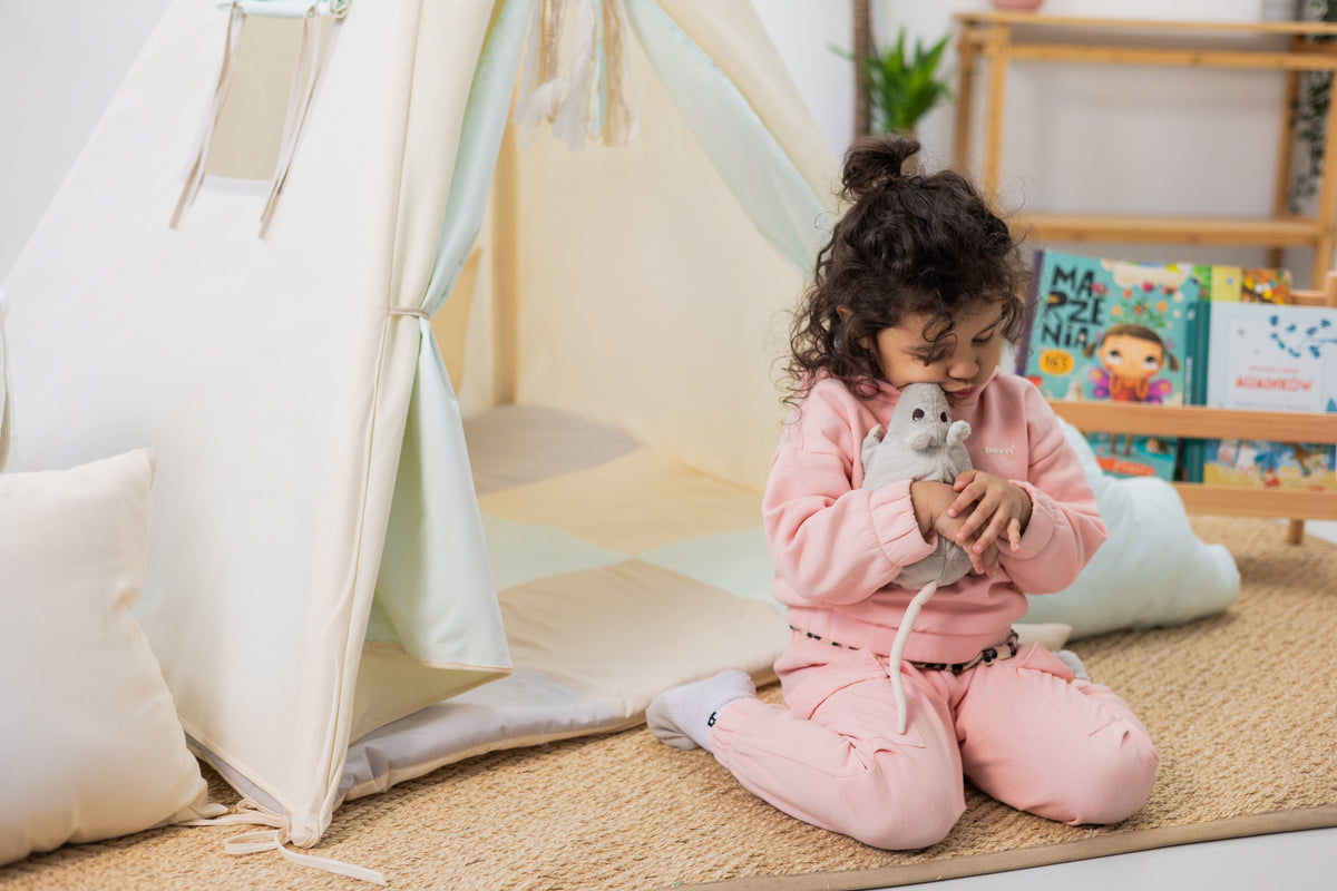 Kids Teepee - Pastel Sky Palace