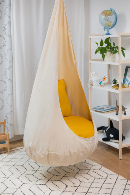 Large Kids Cocoon Swing - Sunny Spark