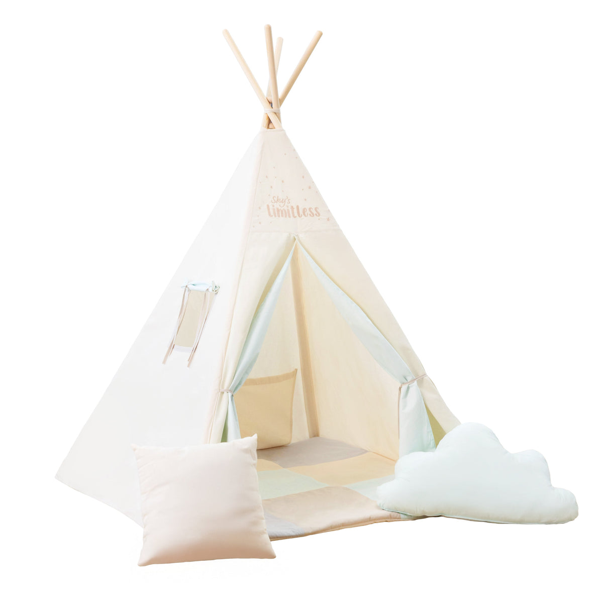 Cream Teepee Tent | Kids Teepee | Teepee Tent for Kids | Kids Teepee Tent | Cream Teepee | Baby Teepee | Teepees for Girls | Teepees for Boys | Cream Tent | Teepees for Kids | Teepee | Tipi |