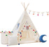 Cream Teepee Tent | Teepee with Pom-poms | Kids Teepee | Teepee Tent for Kids | Kids Teepee Tent | Cream Teepee | Baby Teepee | Teepees for Girls | Teepees for Boys | Cream Tent | Teepees for Kids | Teepee | Tipi |