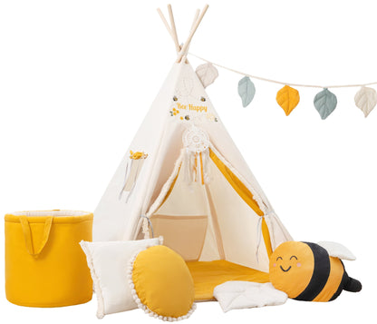 Mustard yellow Teepee Tent | Kids Teepee | Teepee Tent for Kids | Kids Teepee Tent | Yellow Teepee | Baby Teepee | Teepees for Girls | Teepees for Boys | Cream Tent | Teepees for Kids | Teepee | Tipi |