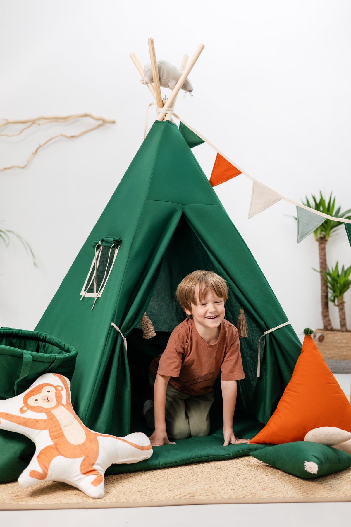 Green Teepee Tent | Kids Teepee | Teepee Tent for Kids | Kids Teepee Tent | Green Teepee | Baby Teepee | Teepees for Girls | Teepees for Boys | Green Tent | Teepees for Kids | Teepee | Tipi |