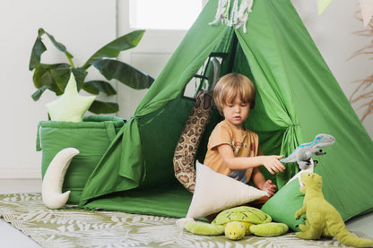 Kids Tipi Tent - Green Forest