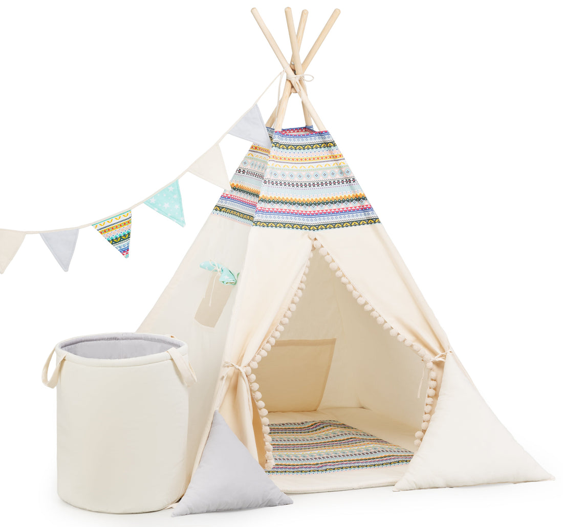 Cream Teepee Tent | Kids Teepee | Teepee Tent for Kids | Kids Teepee Tent | Cream Teepee | Baby Teepee | Teepees for Girls | Teepees for Boys | Cream Tent | Teepees for Kids | Teepee | Tipi |