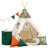Jungle Teepee Tent | Kids Teepee | Teepee Tent for Kids | Kids Teepee Tent |  Teepee Jungle | Baby Teepee | Teepees for Girls | Teepees for Boys | Jungle Tent | Teepees for Kids |