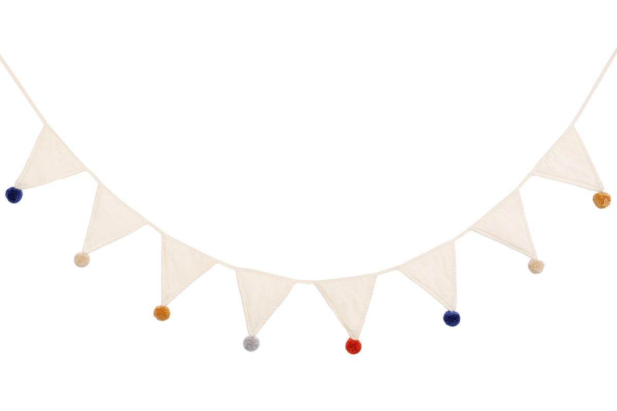 Kids Teepee - Happy Pom-Poms