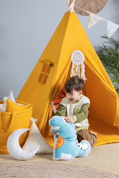 Kids Teepee - Orange Den