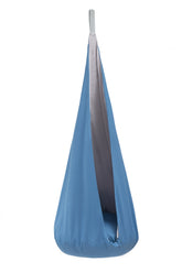 blue cocoon swing | kids cocoon swing | hanging cocoon swings | indoor swing | kids hanging chair swing | blue cocoon swing for kids |