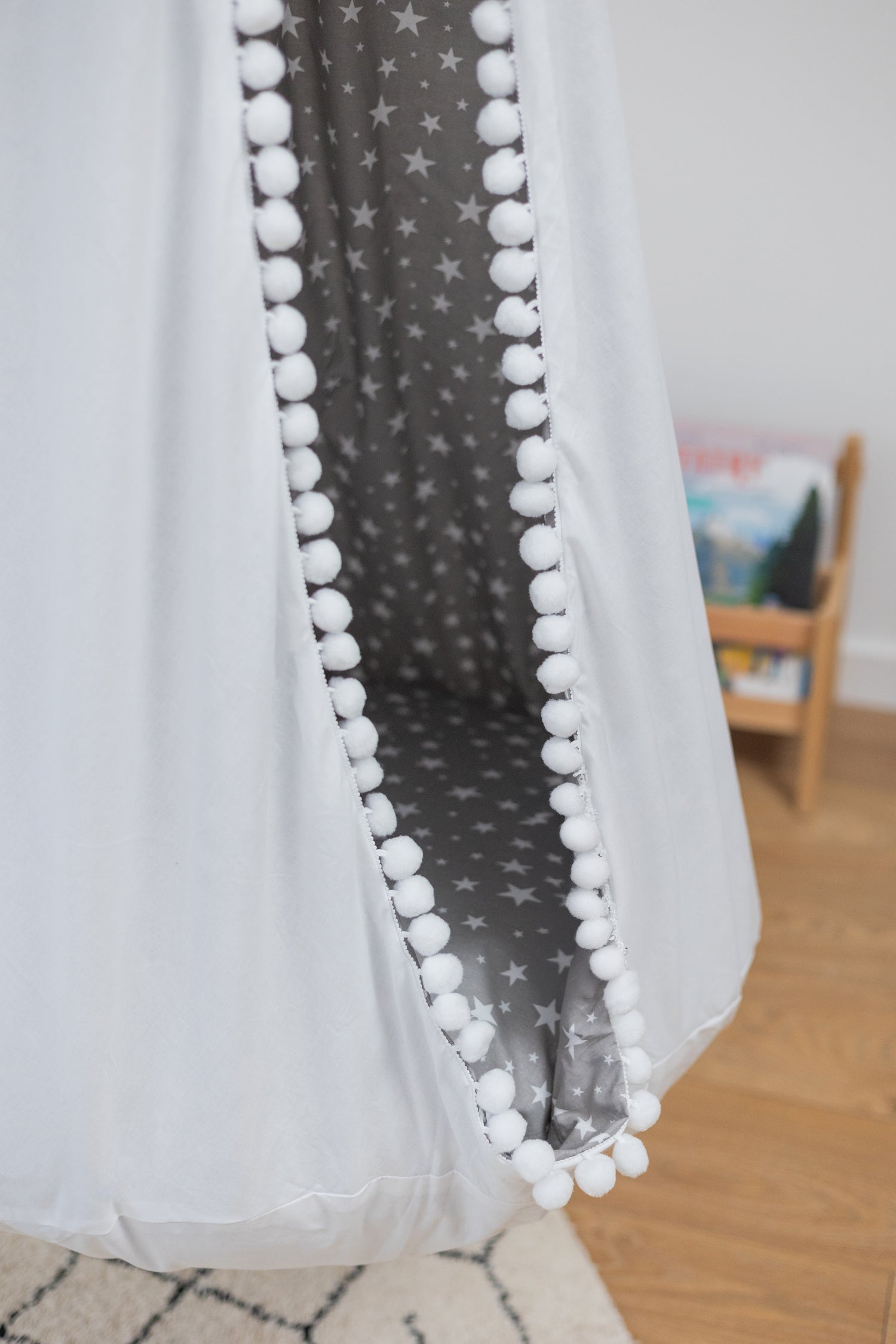 grey cocoon swing | kids cocoon swing | hanging cocoon swings | indoor swing | kids hanging chair swing | grey cocoon swing for kids |