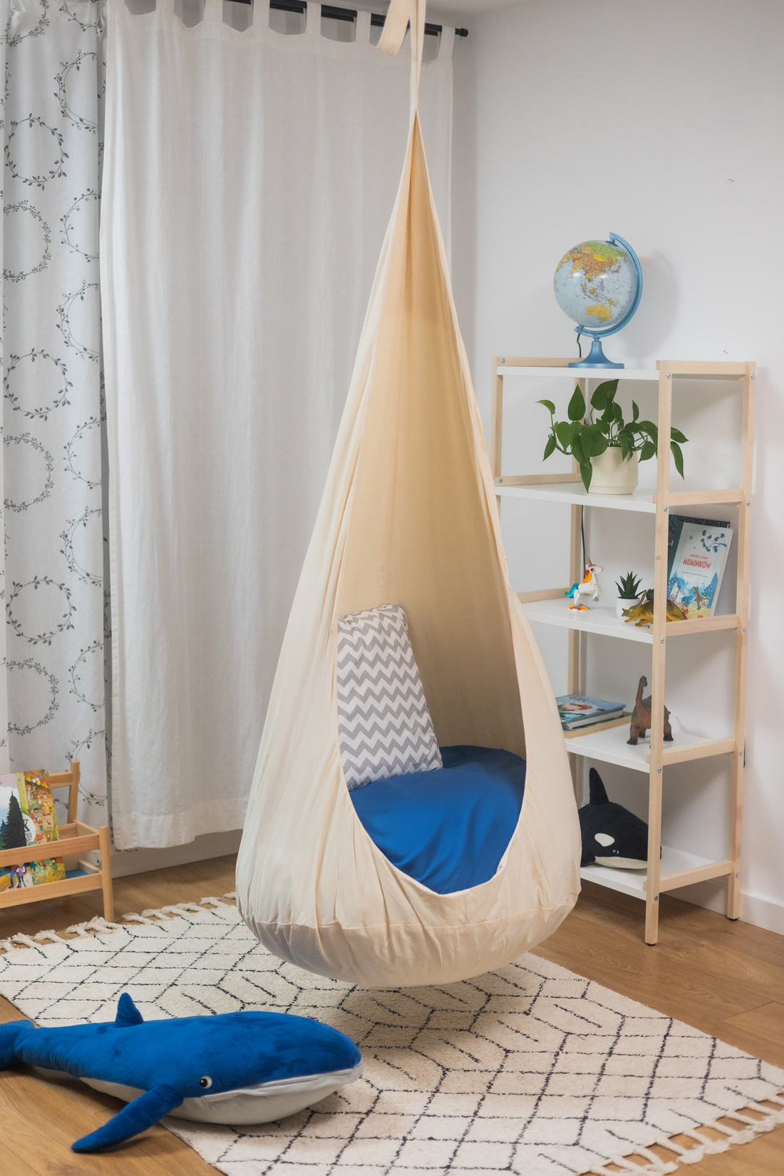 Large Kids Cocoon Swing - Waves Whisper