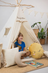 Cream Teepee Tent | Kids Teepee | Teepee Tent for Kids | Kids Teepee Tent | Cream Teepee | Baby Teepee | Teepees for Girls | Teepees for Boys | Cream Tent | Teepees for Kids | Teepee | Tipi |