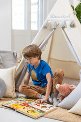 Cream and Grey Teepee Tent | Teepee Cream | Kids Teepee | Teepee Tent for Kids | Baby Teepee Tent | Cream Tent | Kids Teepee Tent | Teepee Tent for Boys | Teepee Tent for Girls | Teepee |