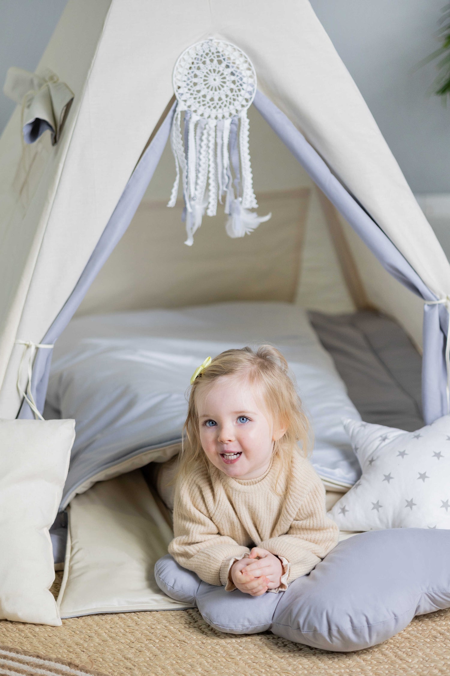 Kids Teepee Tent - Polar Bear