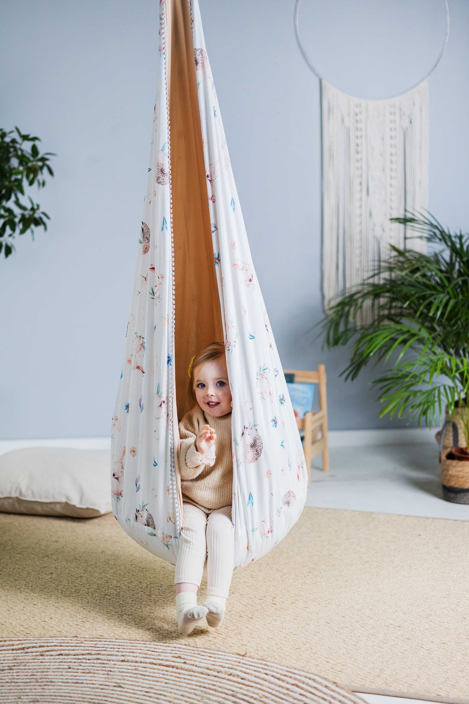 Kids Cocoon Swing - Happy Forest